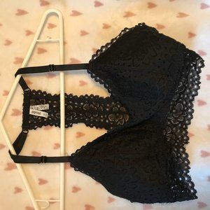Black lacy Bralette with pads